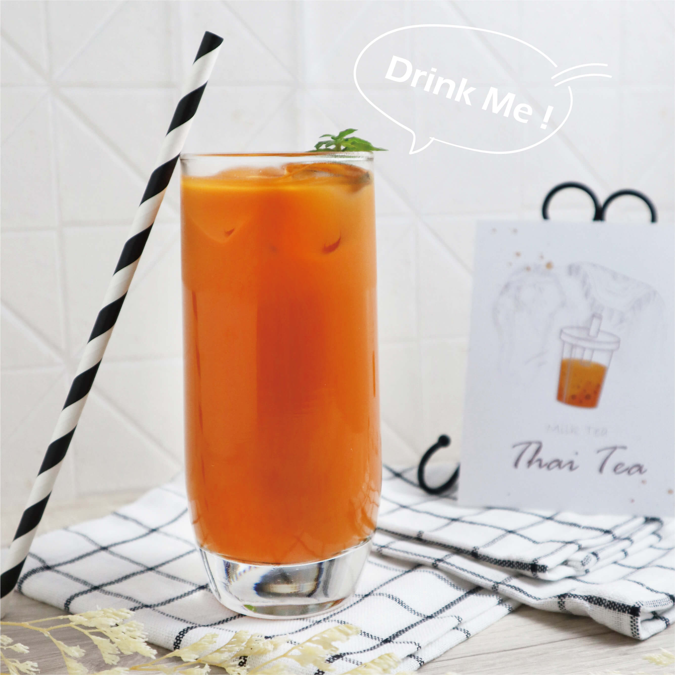 Thai Milk Tea made from Allwin Thai milk tea powder
