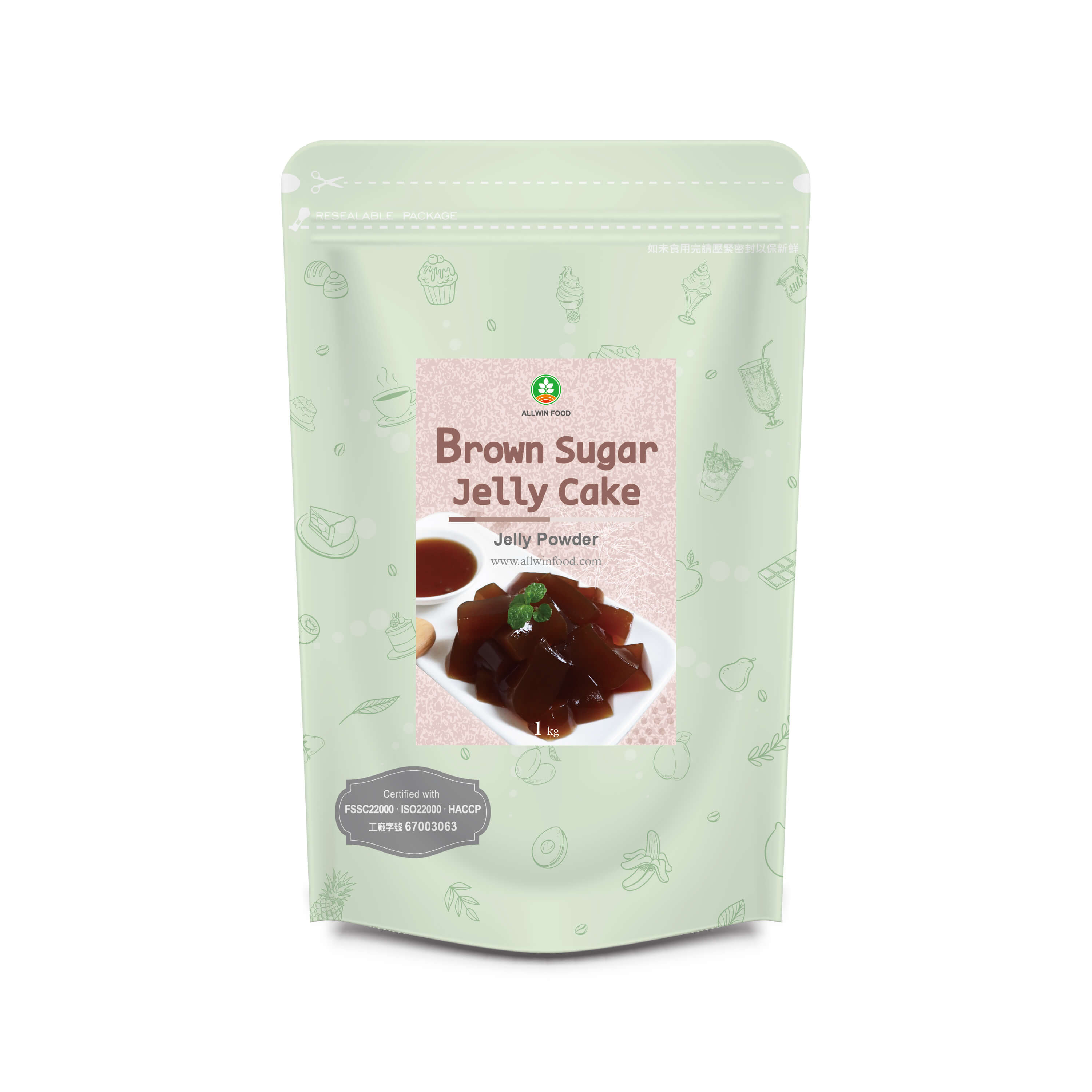 Brown Sugar Jelly Cake Powder