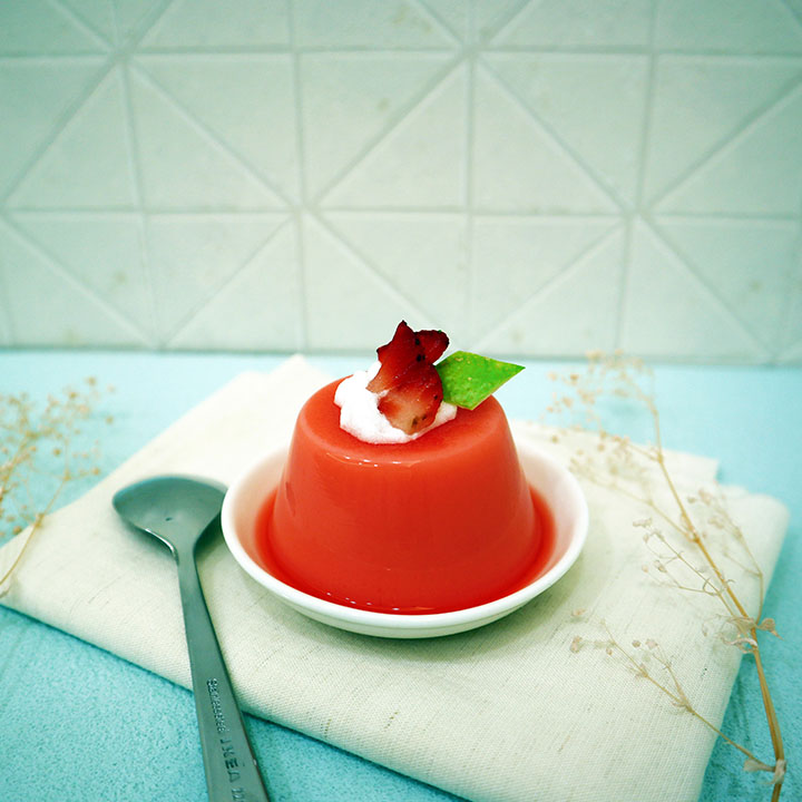 【Custom Strawberry Pudding Powder】from Allwin Food Strawberry Pudding