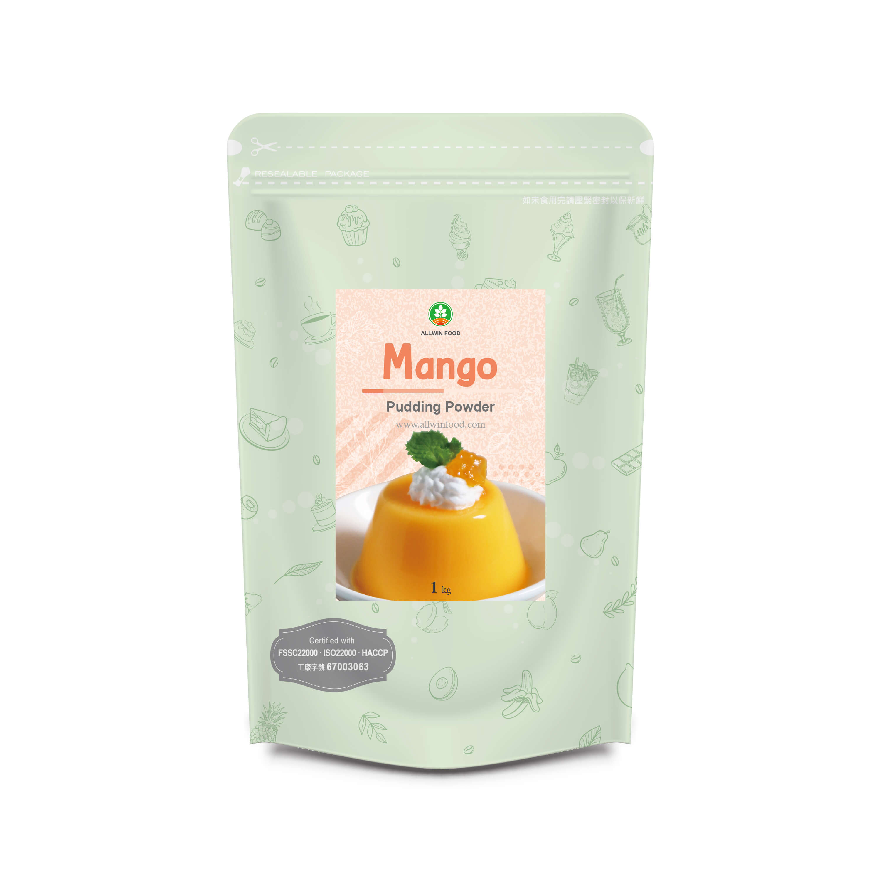 Mango Pudding Powder