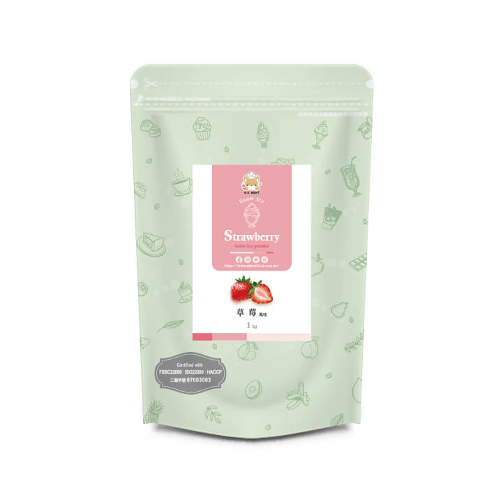 Strawberry Snow Ice Powder ALLWIN FOOD CO.,LTD