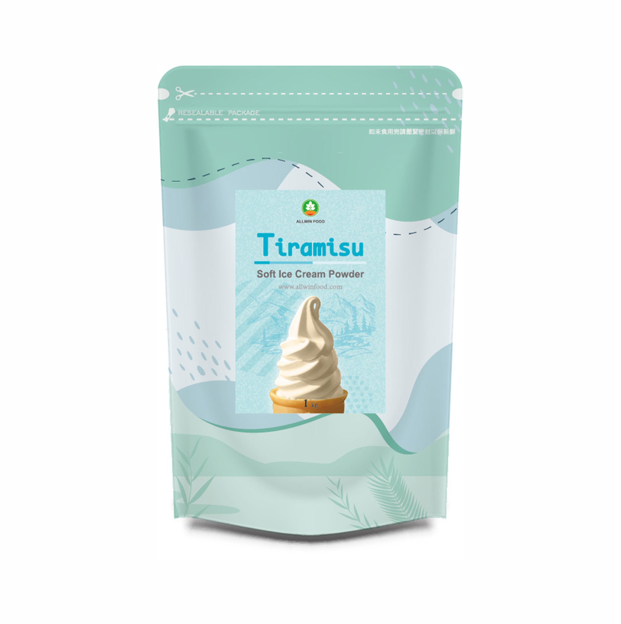 Tiramisu Soft Ice Cream Powder