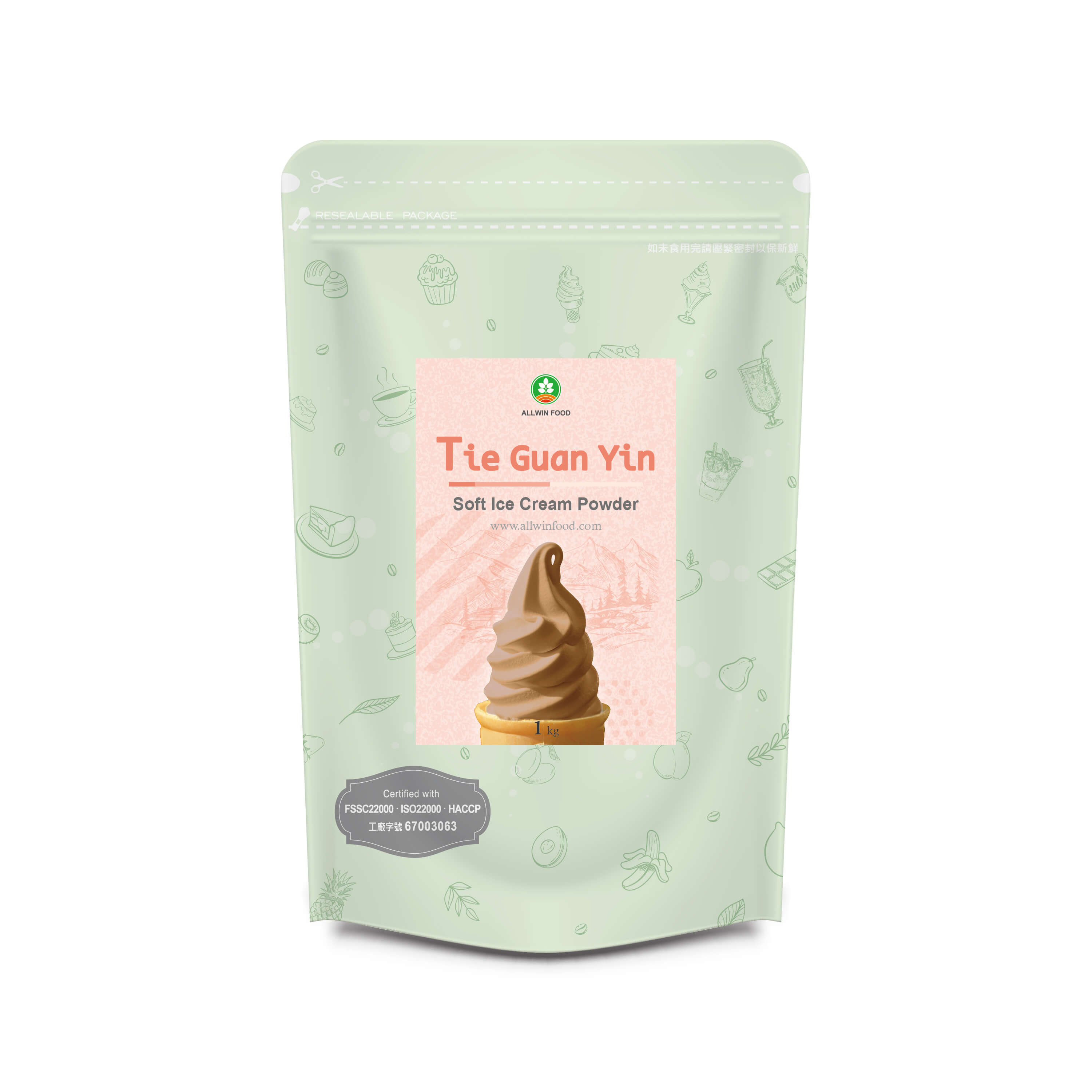 Tie Guan Yin Soft Ice Cream Powder