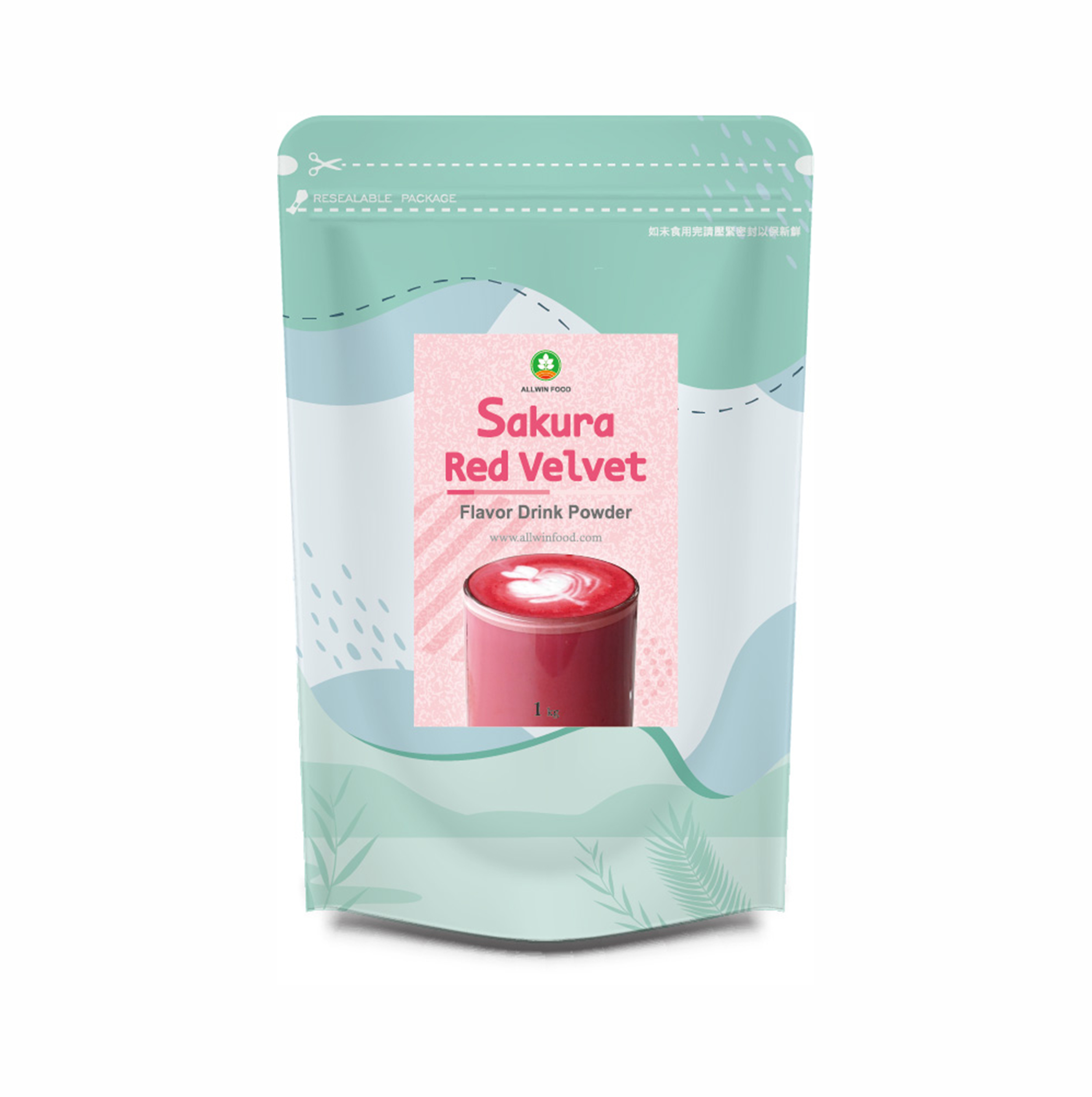 Sakura Red Velvet Powder