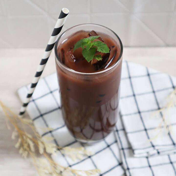 Ice Drink made from Allwin Cocoa Powder