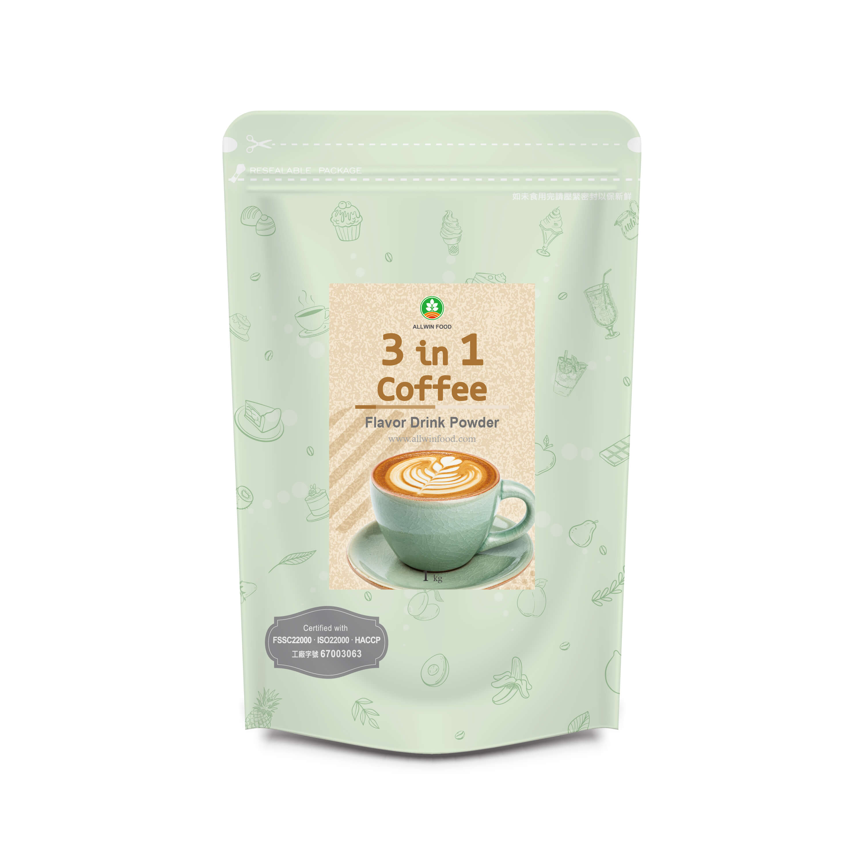 3 in 1 Coffee Powder