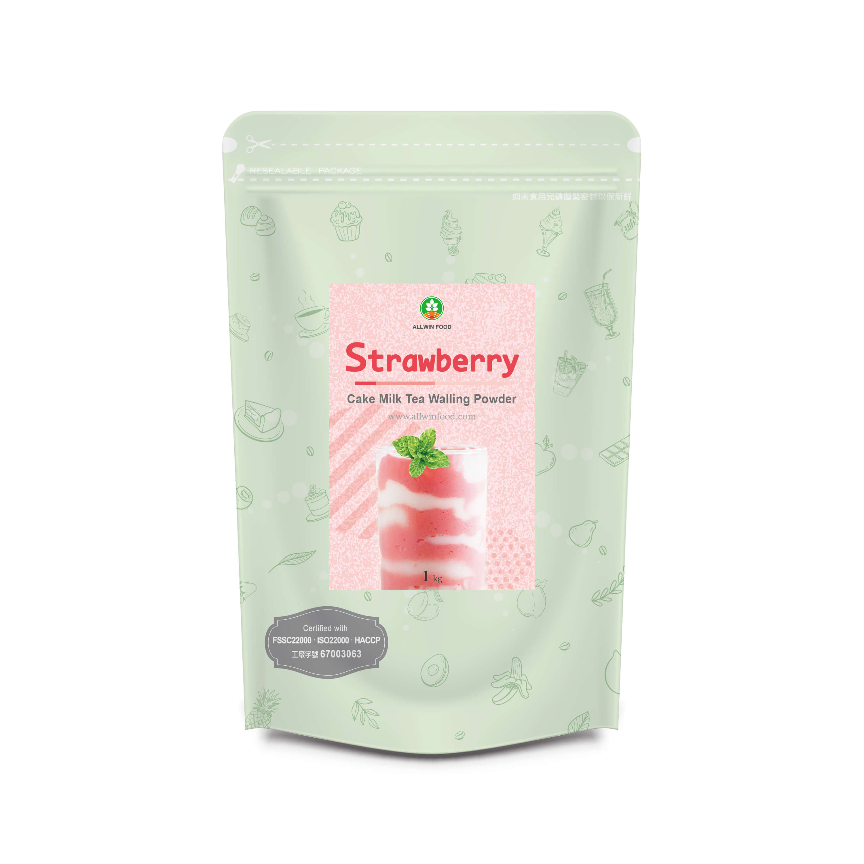 Strawberry Cake Walling Powder Supplier