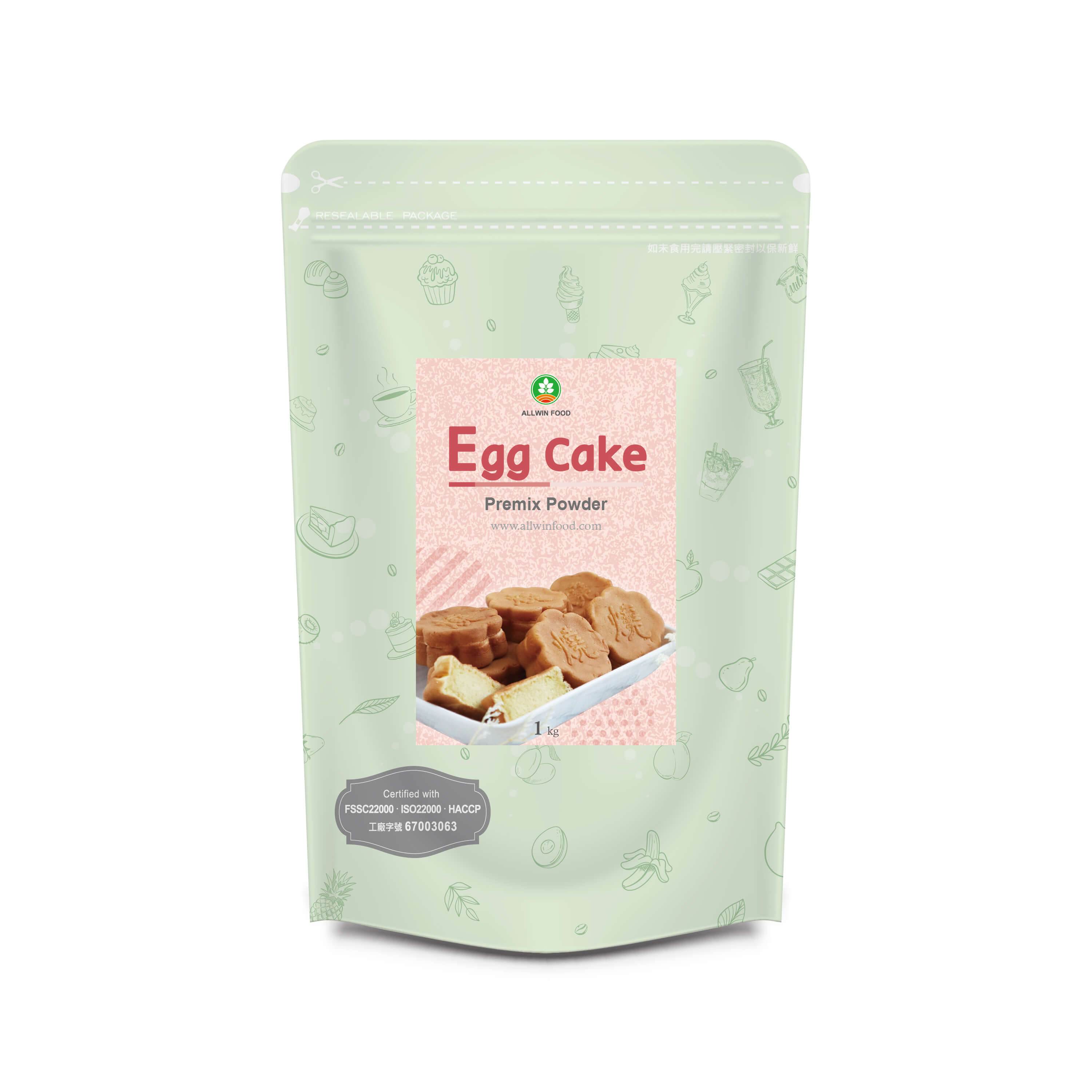 Egg Cake Premix Powder