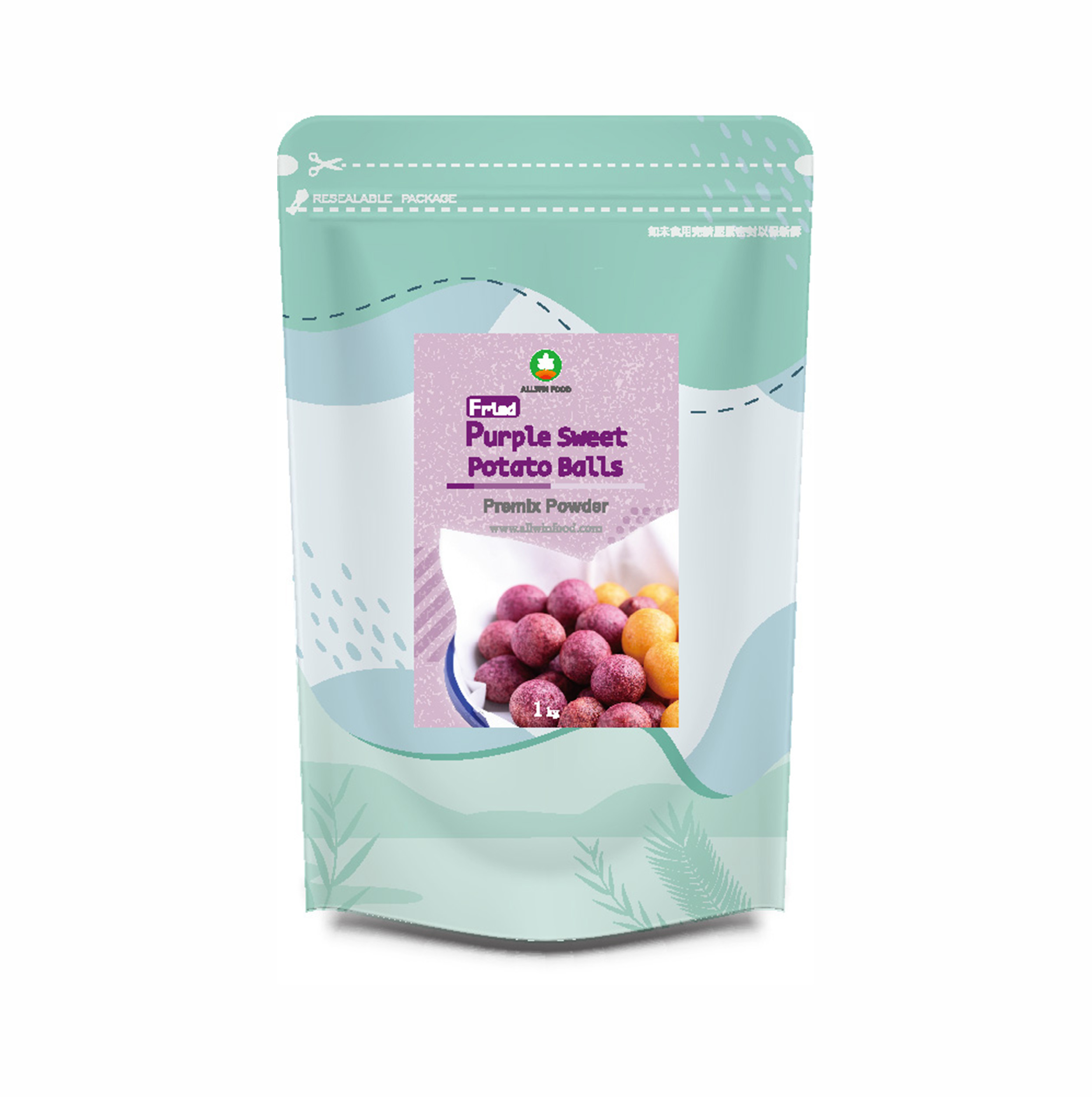 Purple Sweet Potato Balls Premix Powder