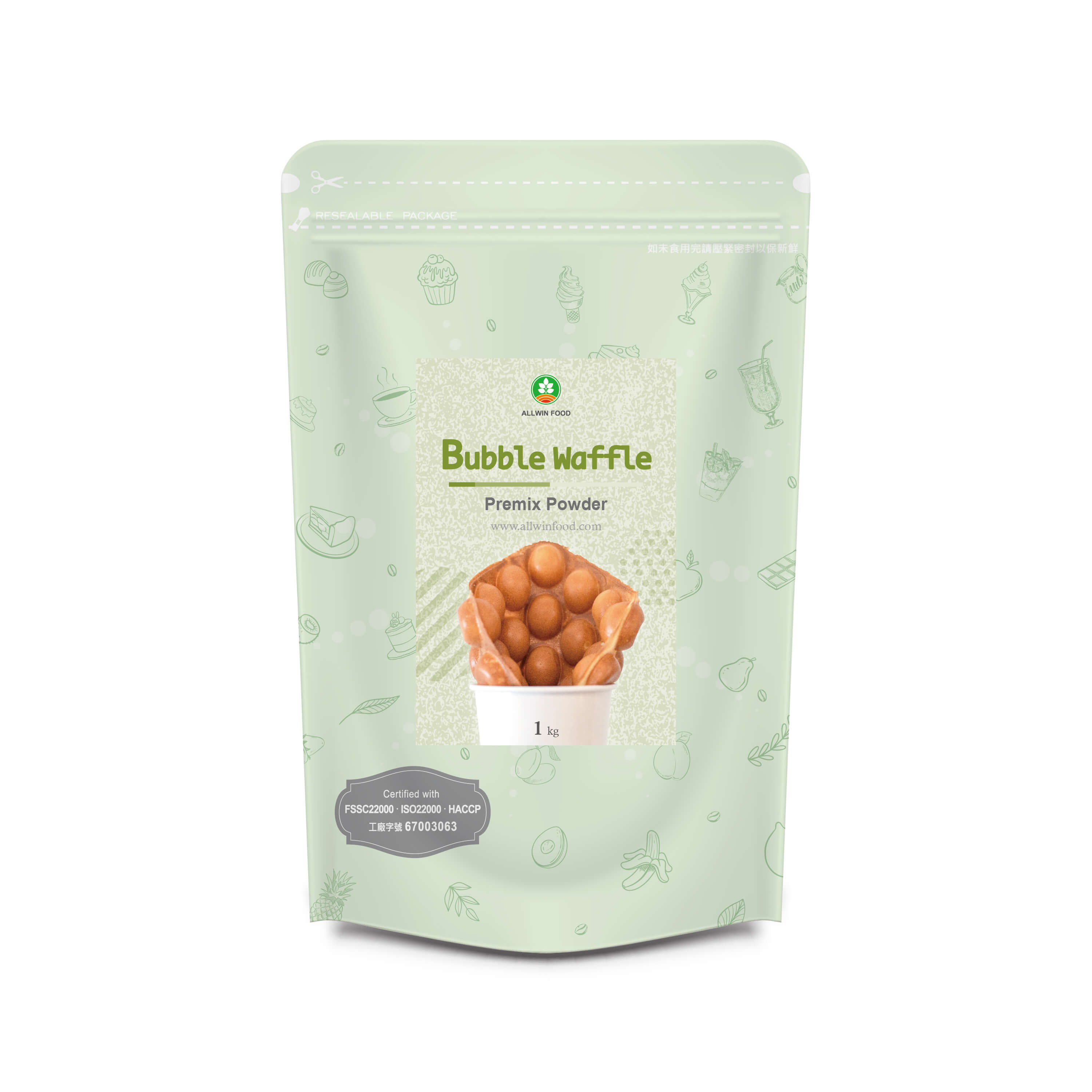 Bubble Waffle Powder